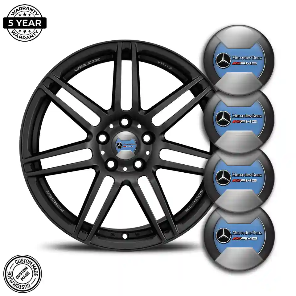 Mercedes AMG Silicone Sticker Self-Adhesive Limited Edition