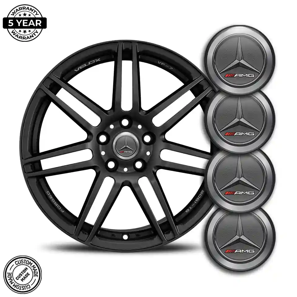 Mercedes AMG Silicone Sticker Stylish Design