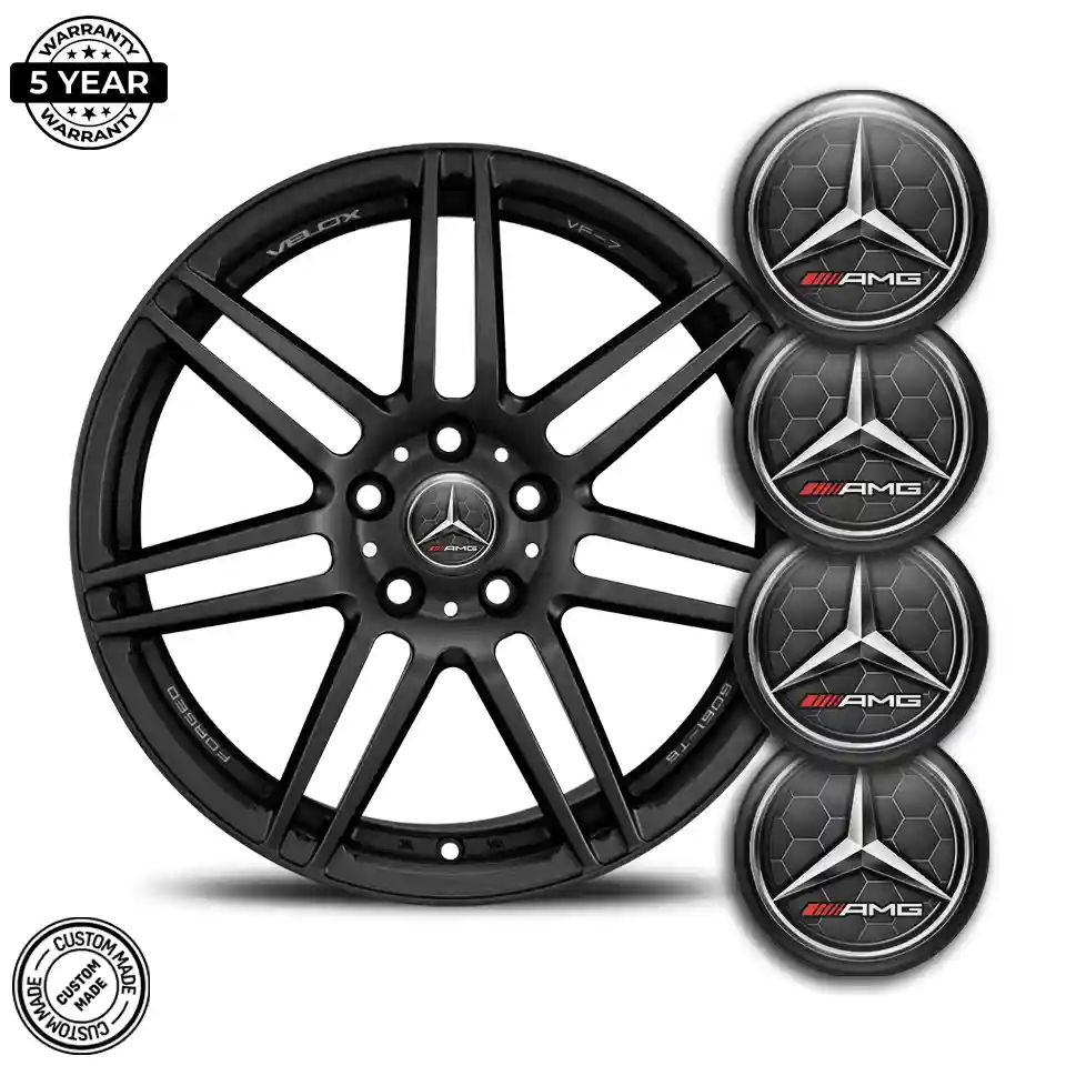 Mercedes AMG Silicone Sticker Tuning Car