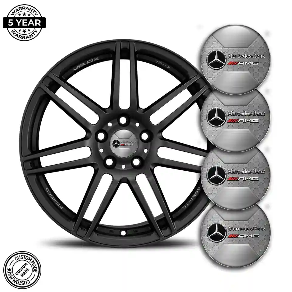 Mercedes AMG Sticker Epoxy 3D Gel High Quality