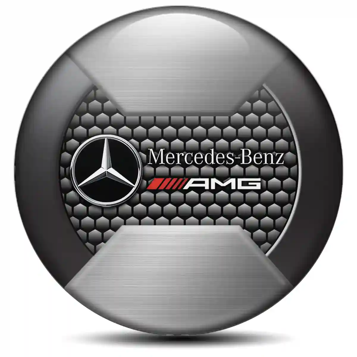 Mercedes AMG Sticker Epoxy 3D Gel Premium Quality