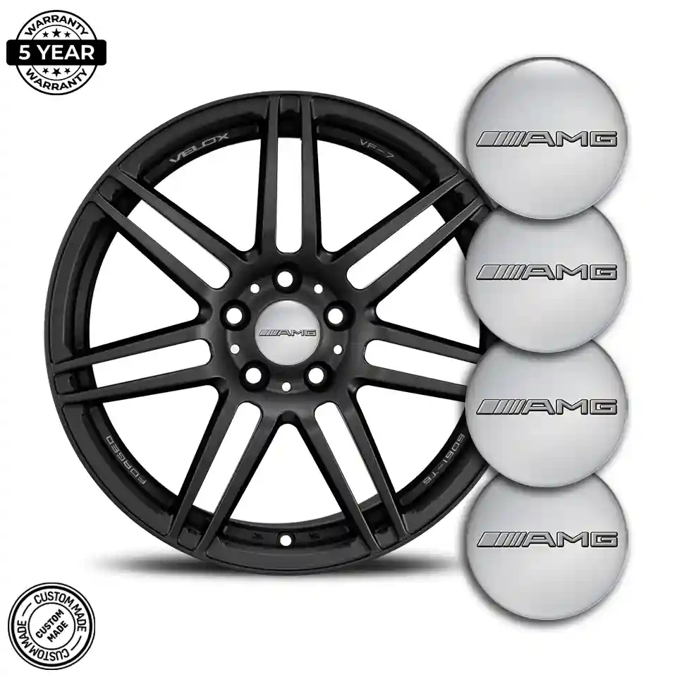 Mercedes AMG Wheel Emblem Self-Adhesive High Quality