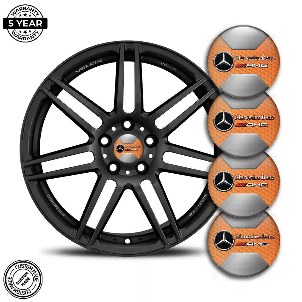 Mercedes AMG Wheel Emblem Self-Adhesive Limited Edition