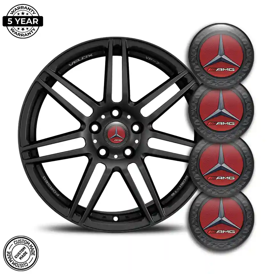 Mercedes AMG Wheel Emblems Interior Design