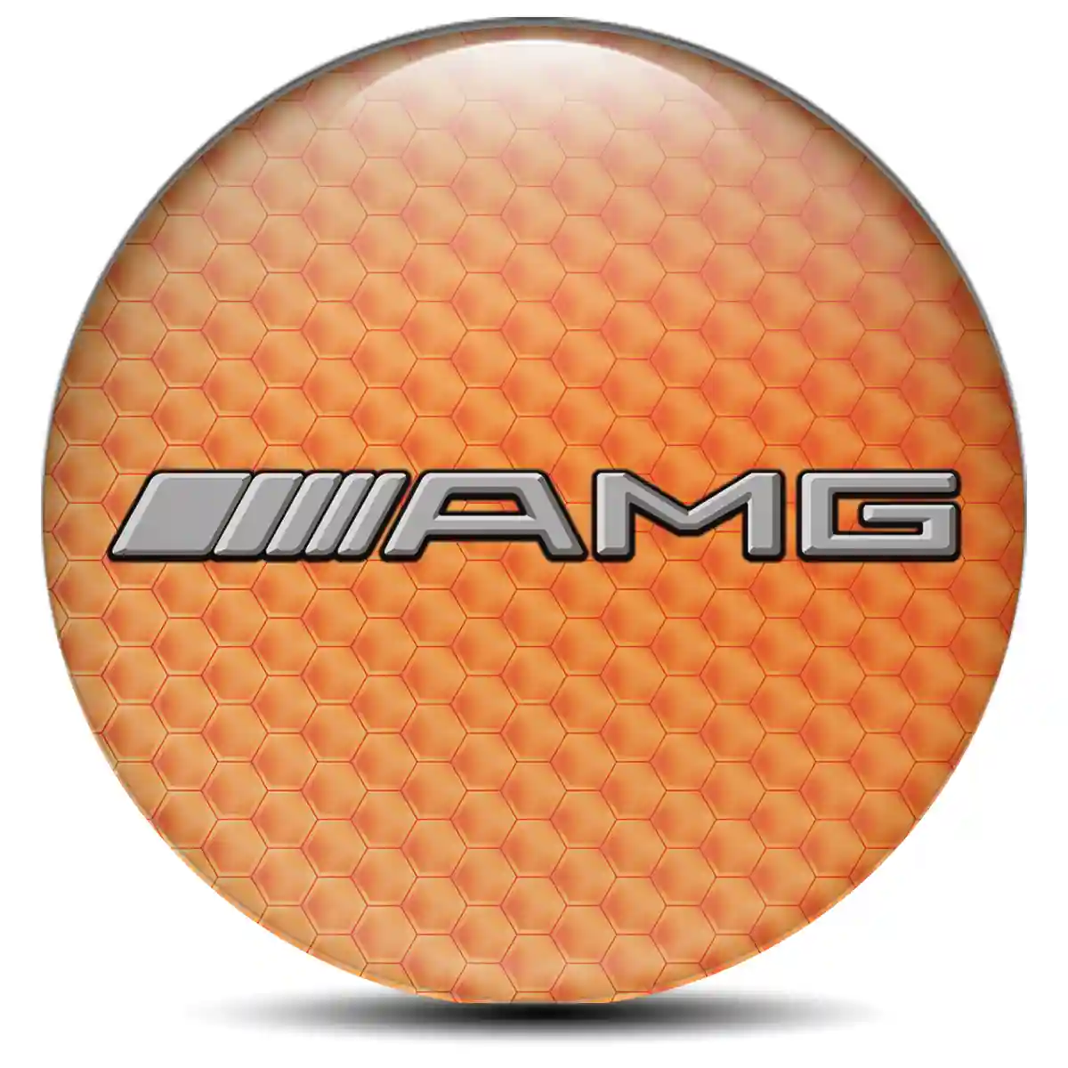Mercedes AMG Wheel Emblems Premium Resin