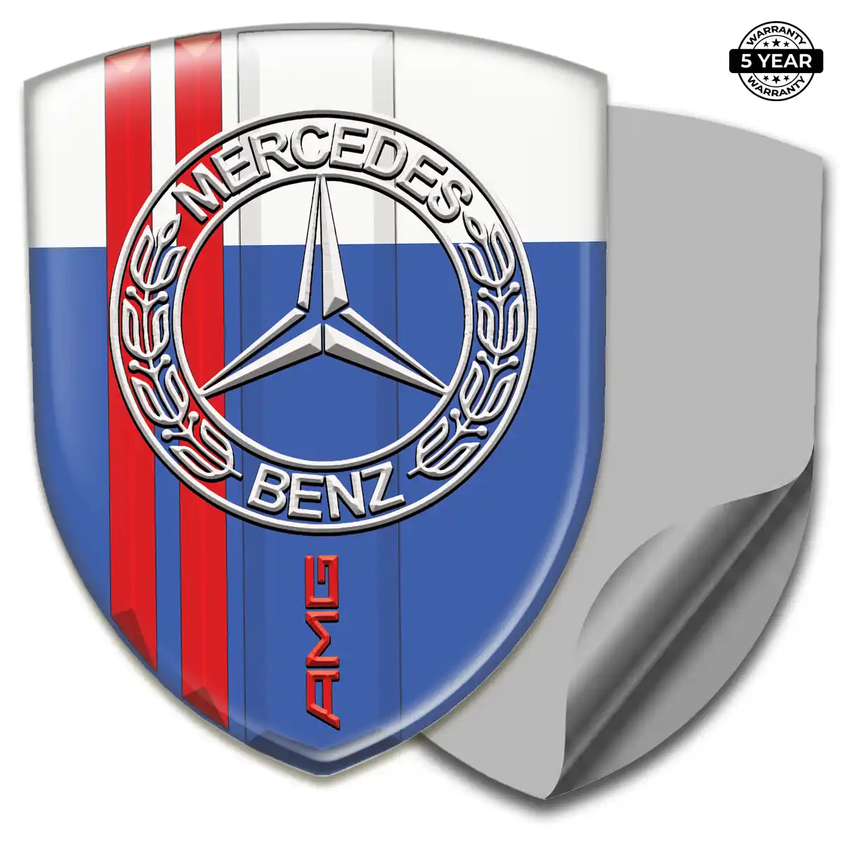 Mercedes Automotive Logo Sticker Prestige Line