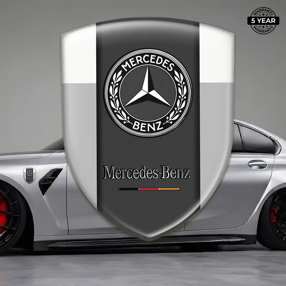 Mercedes Automotive Logo Sticker Prime Quality