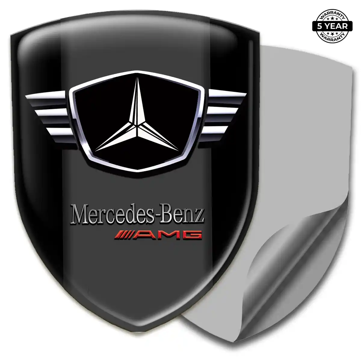 Mercedes Automotive Resin Decal Prestige Line