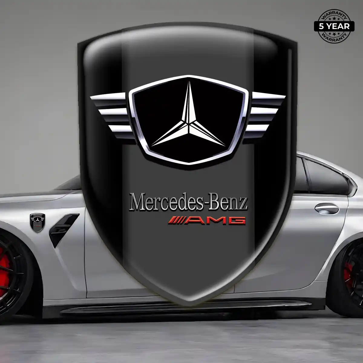 Mercedes Automotive Resin Decal Prestige Line