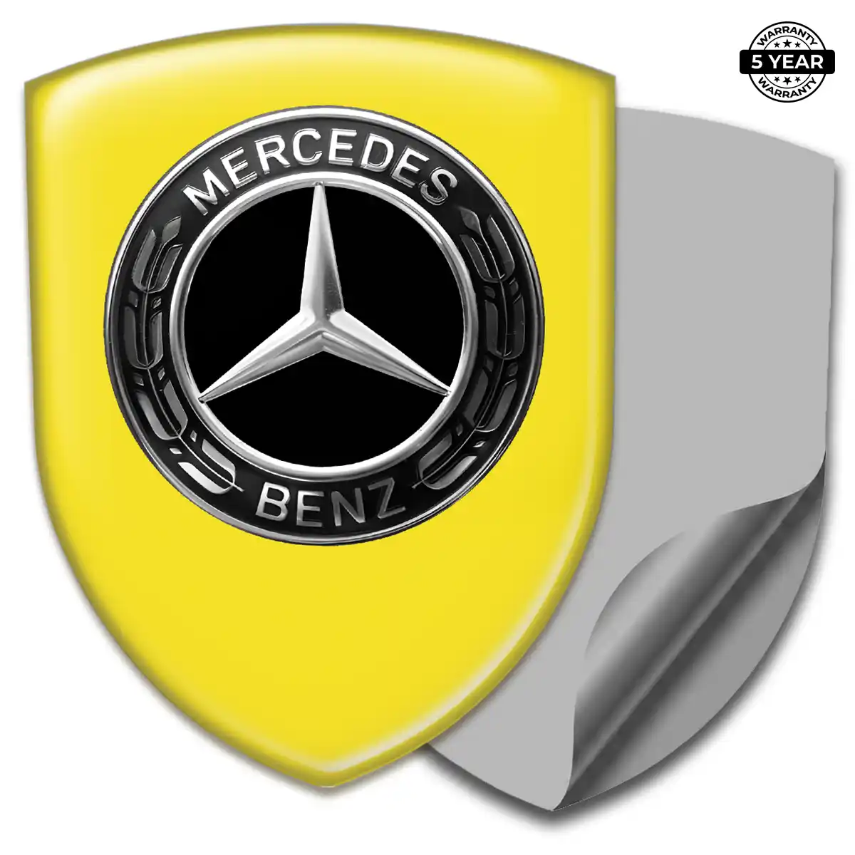 Mercedes Automotive Resin Decal Prime Quality