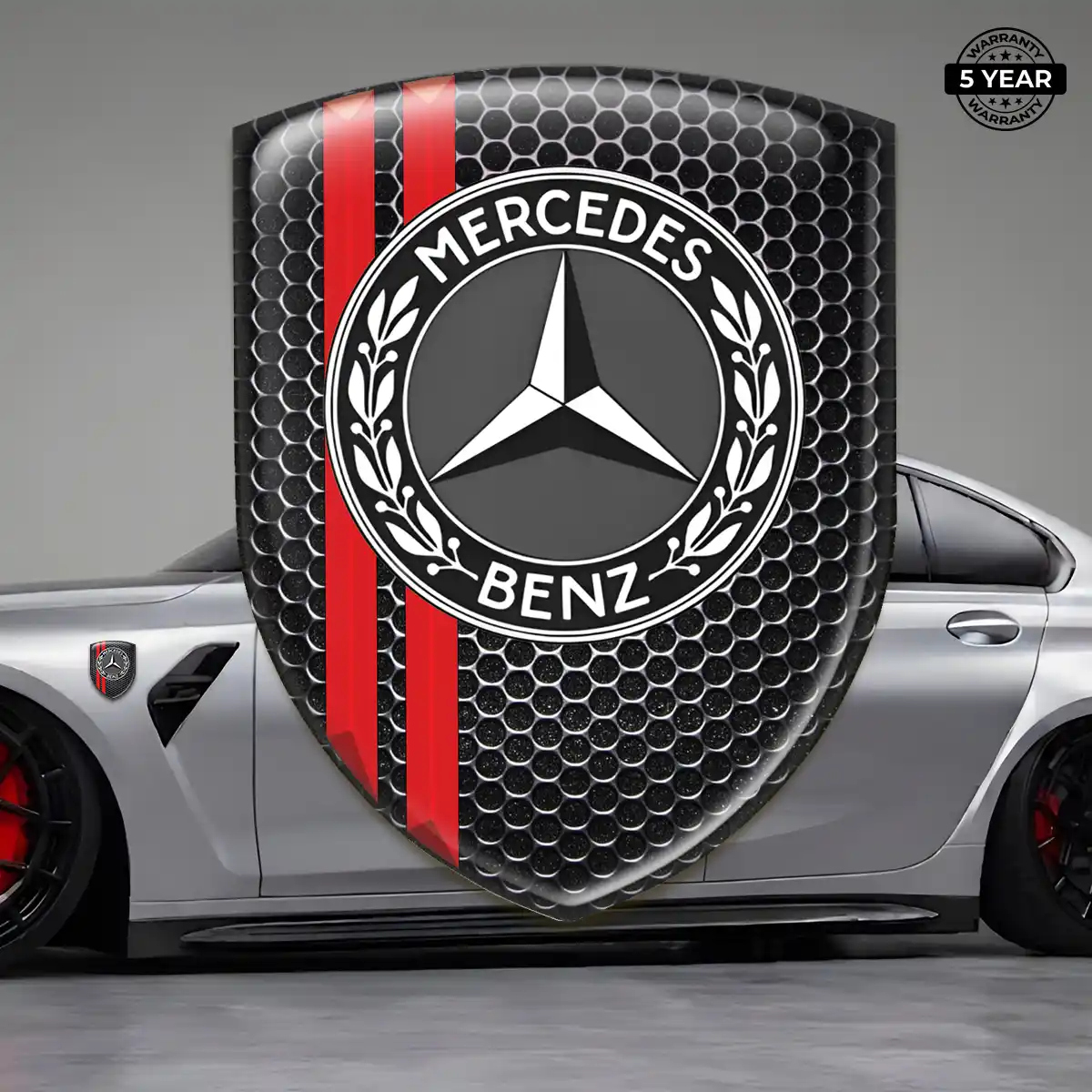Mercedes Automotive Resin Decal Superior Craft