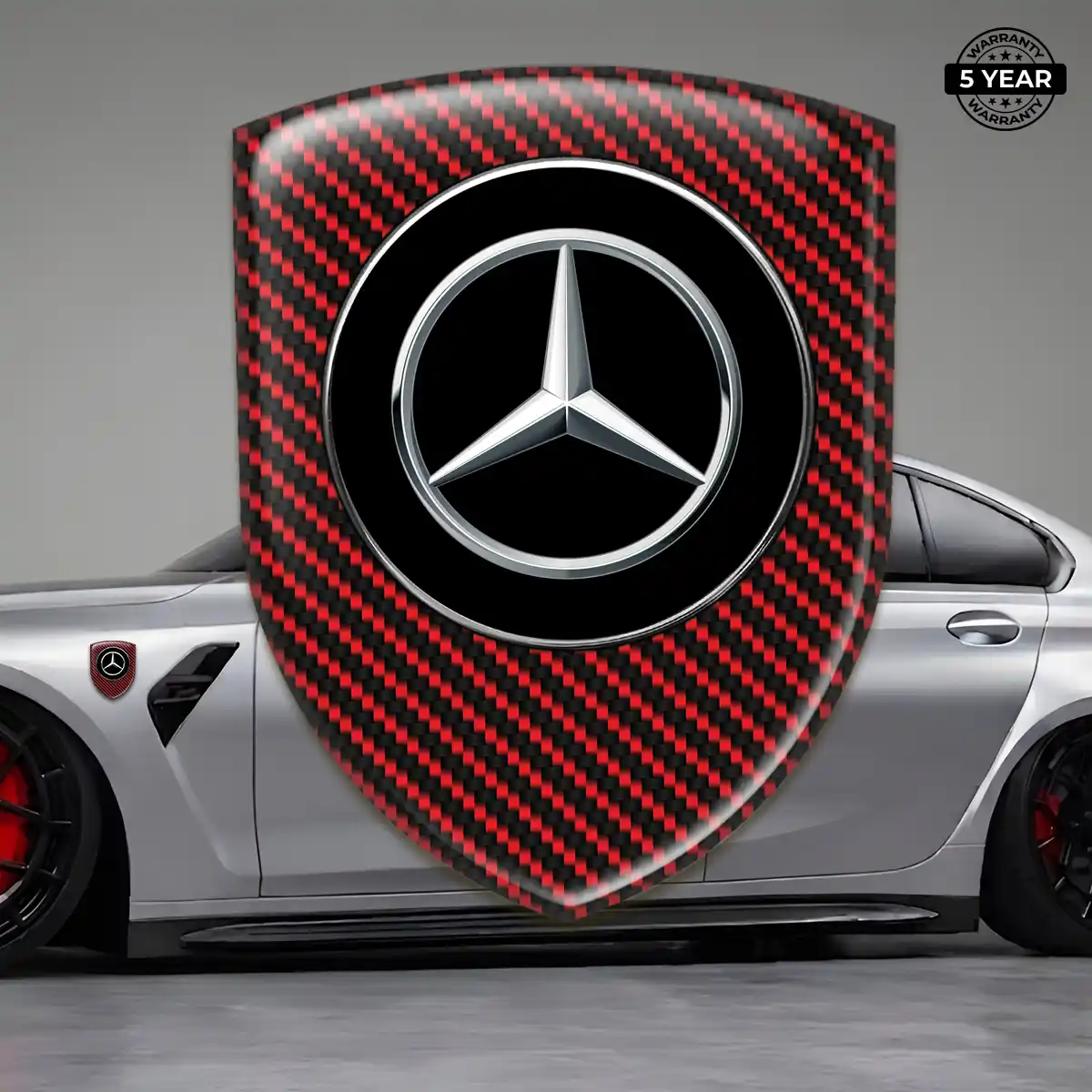 Mercedes Badge Elite Finish