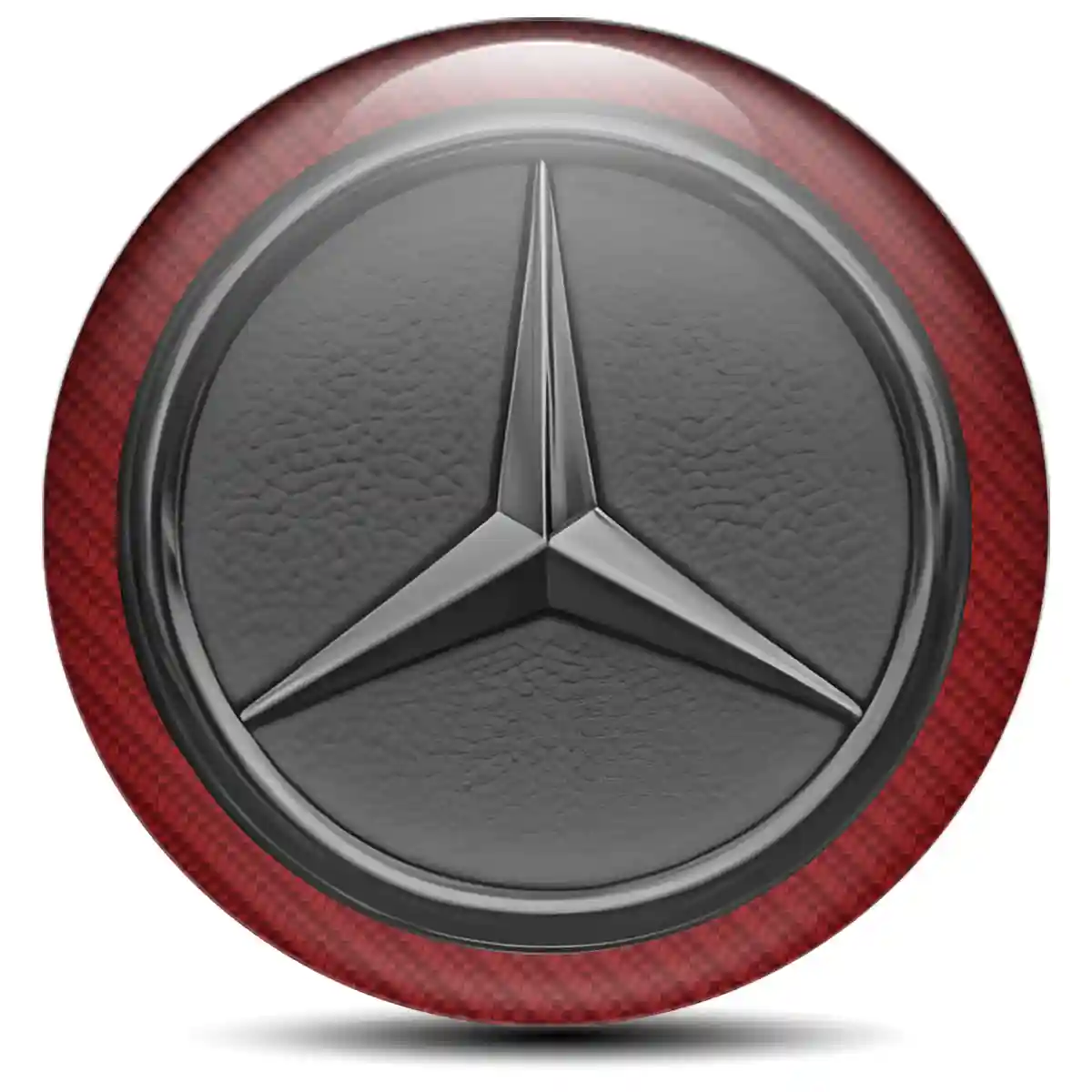 Mercedes Badge Emblems Center Cap Stylish Design