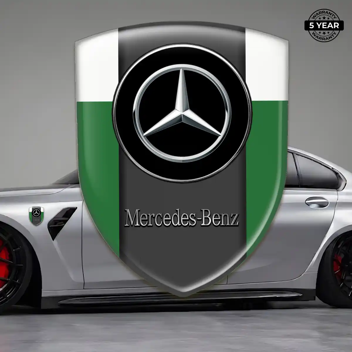 Mercedes Badge Sleek Style