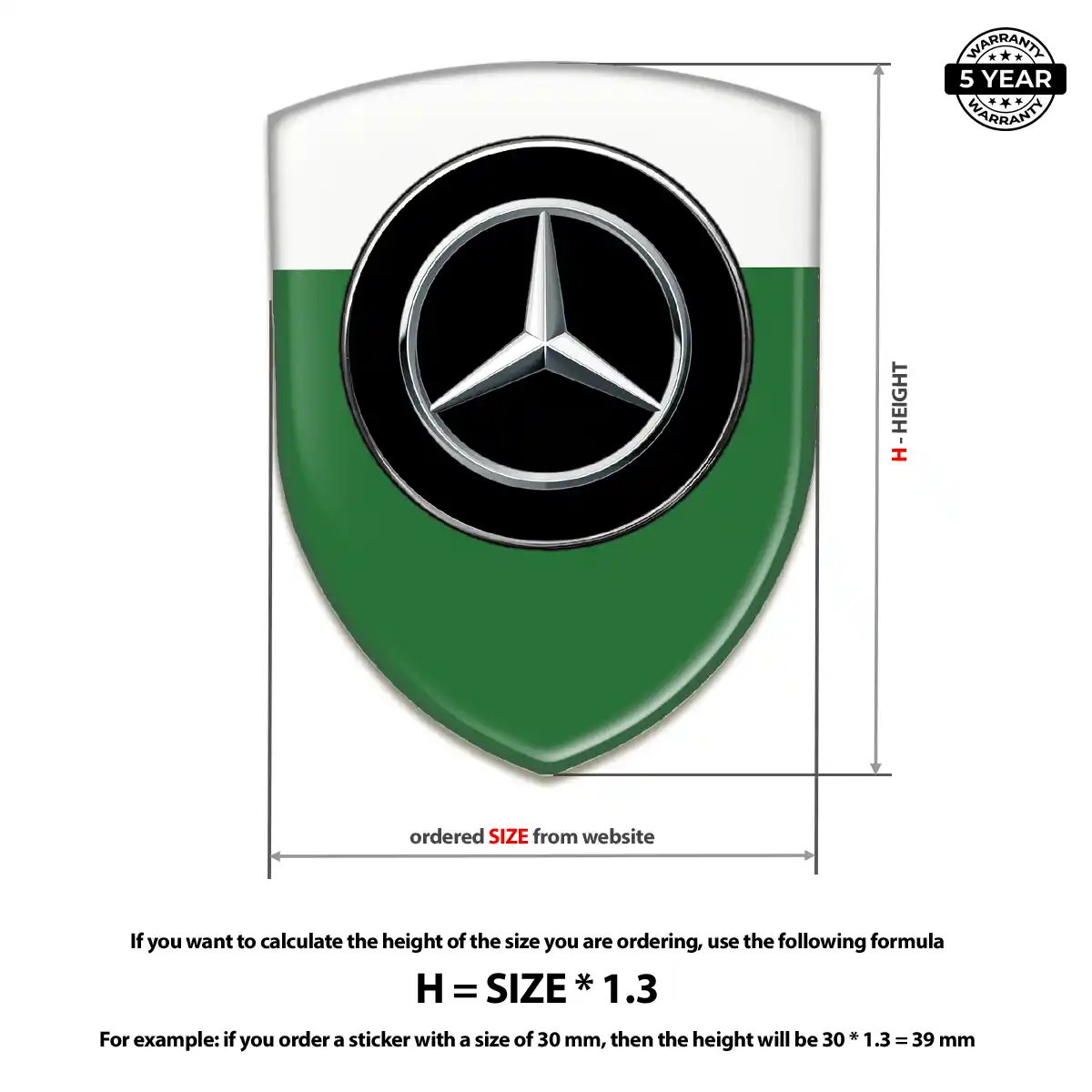 Mercedes Badge Superior Craft