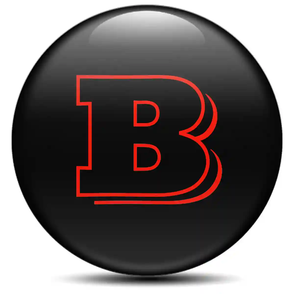 Mercedes BRABUS Emblem Badge High Quality