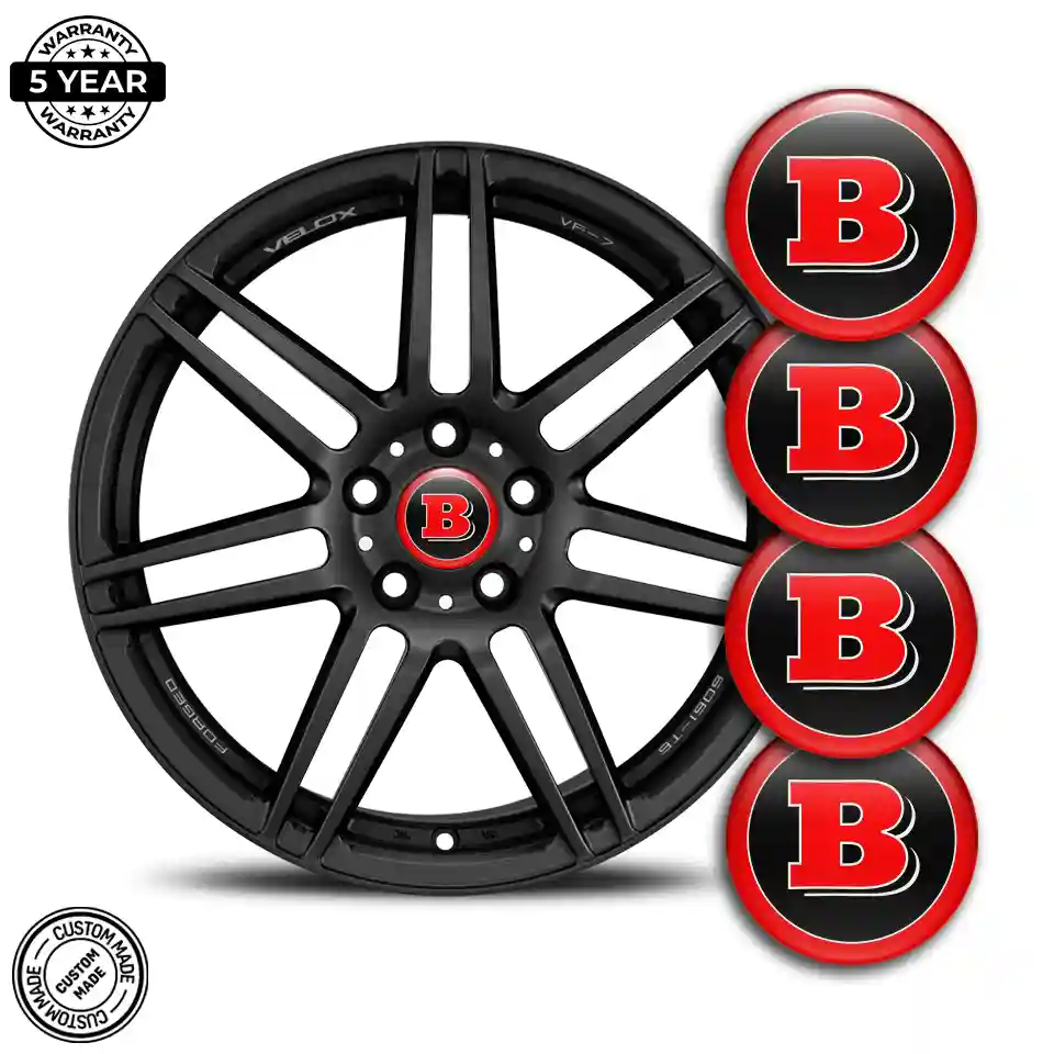 Mercedes BRABUS Emblem Badge Stylish Design