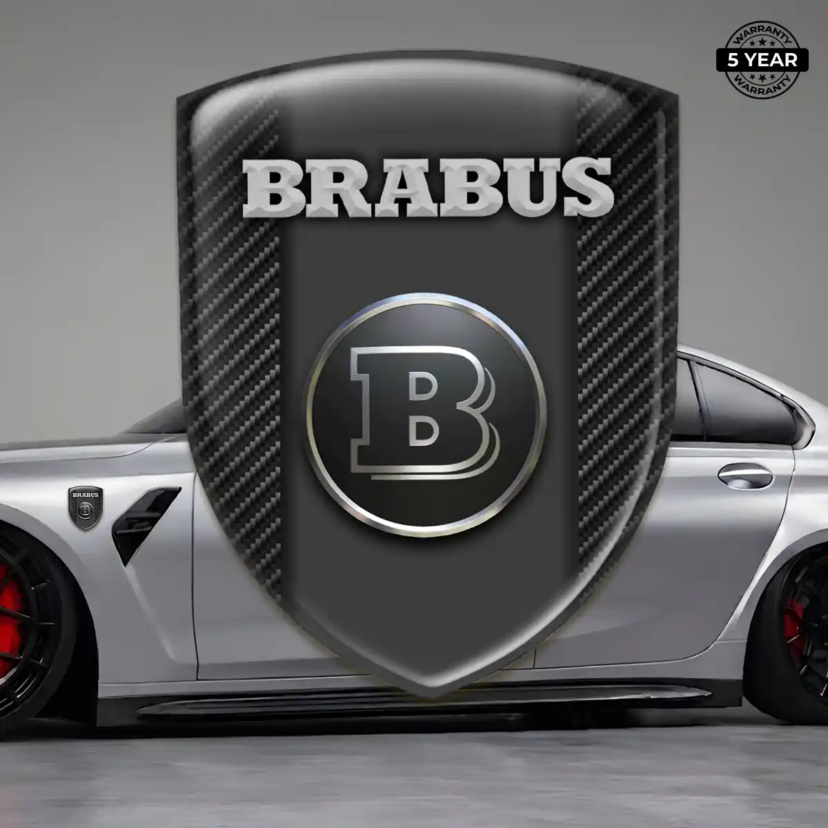 Mercedes Brabus Emblem Elite Finish