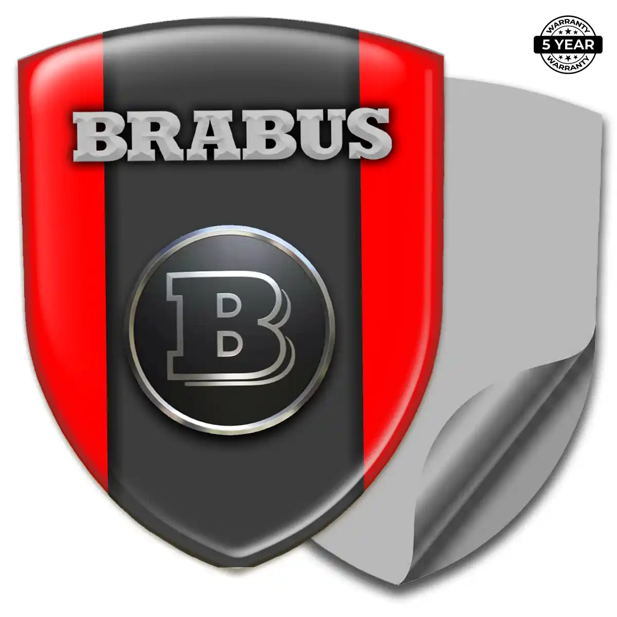 Mercedes Brabus Emblem Logo Refined Design