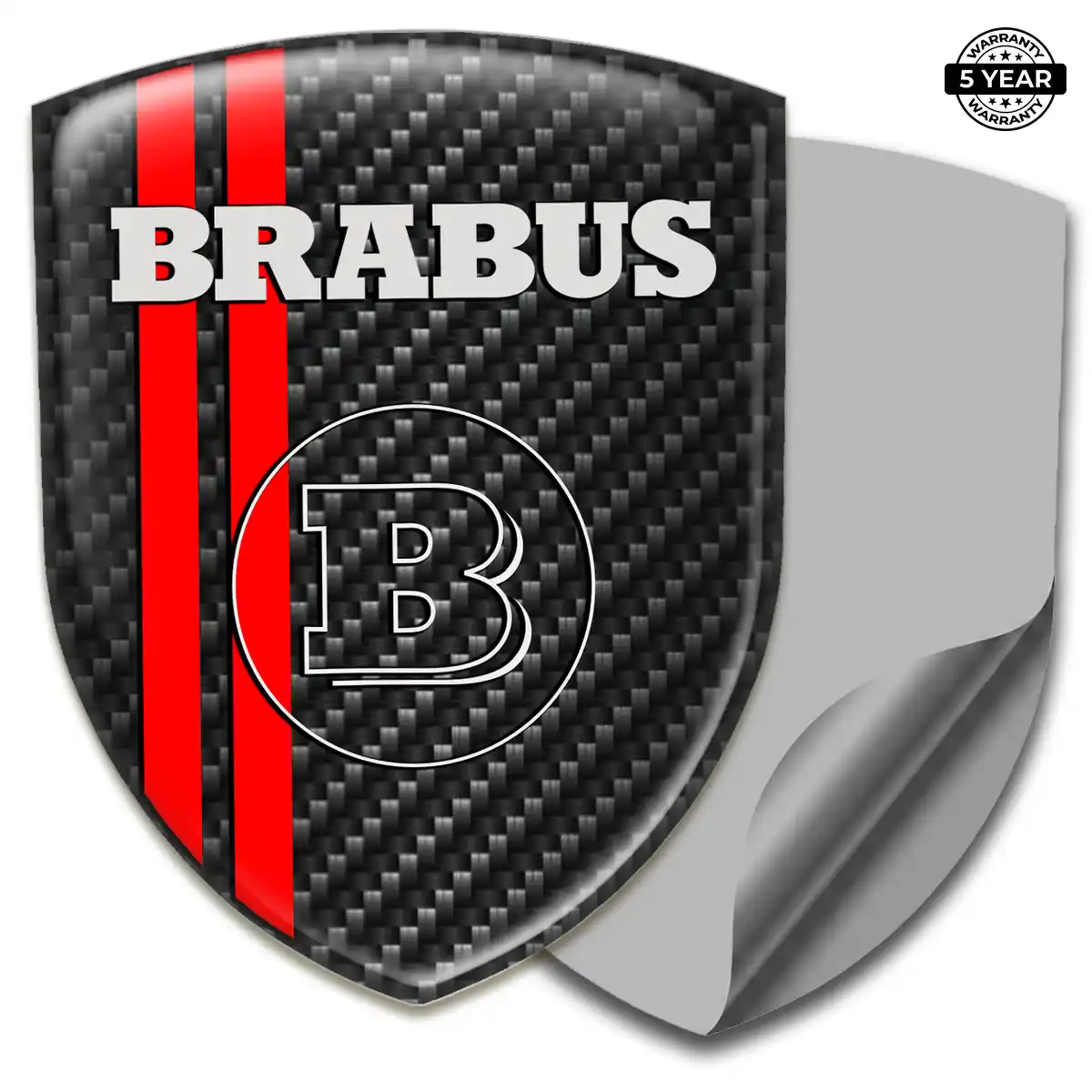 Mercedes Brabus Emblem Refined Design