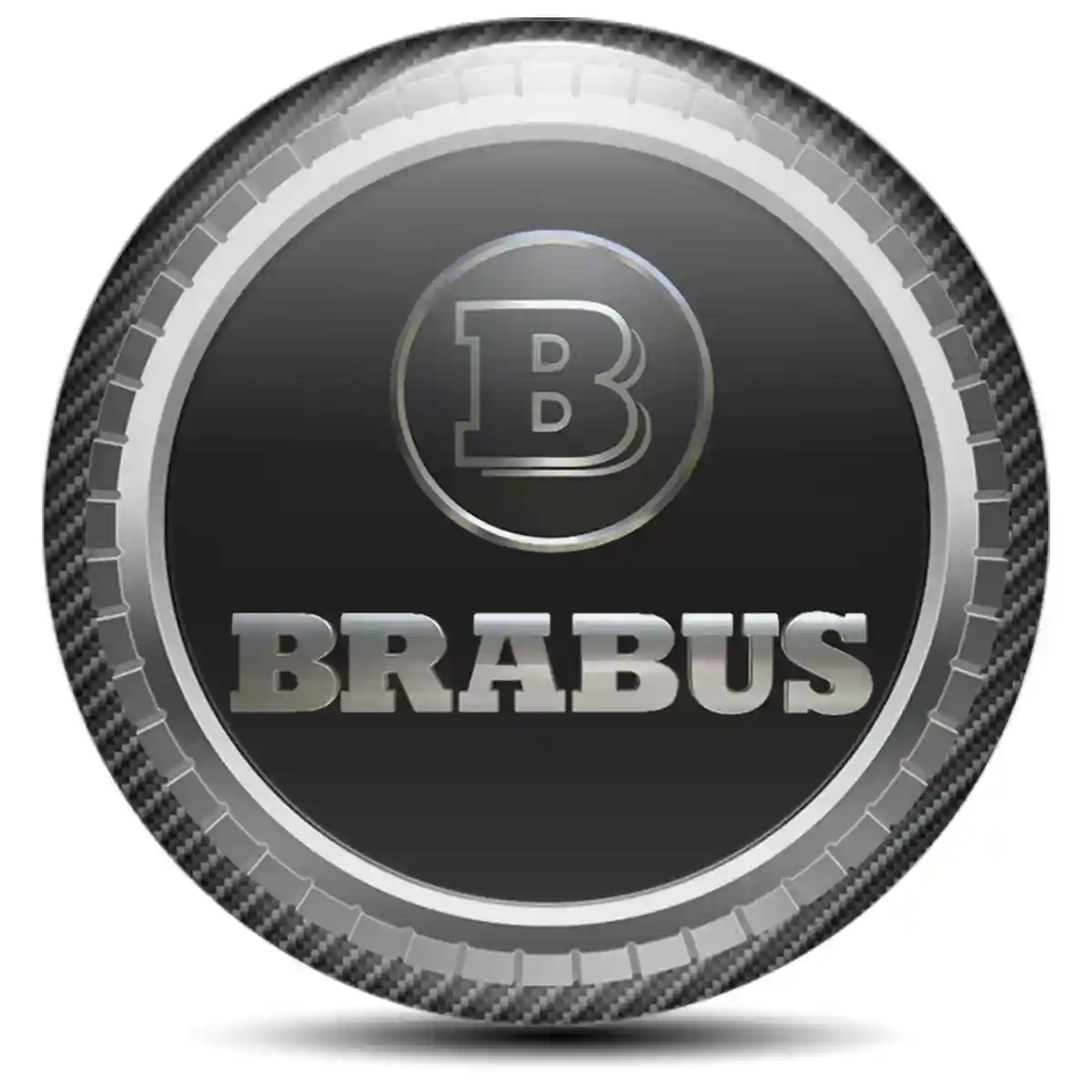 Mercedes BRABUS Epoxy Sticker Stylish Design