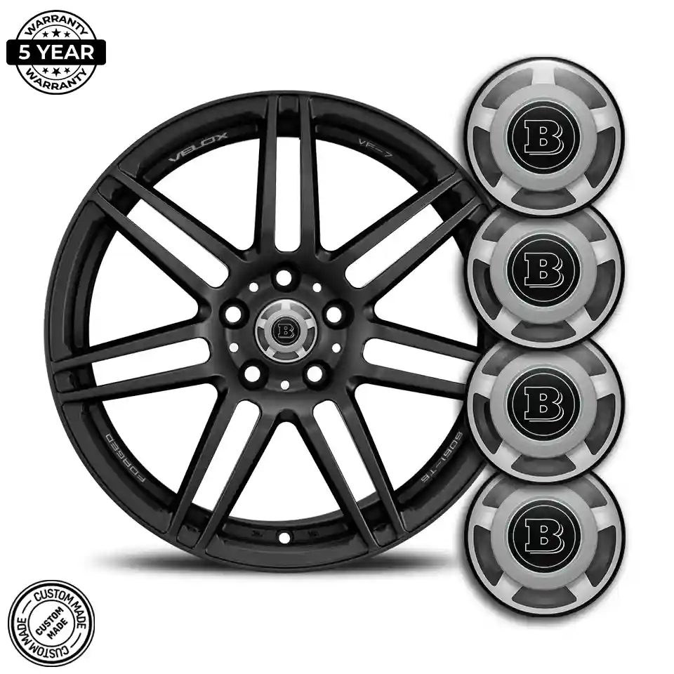 Mercedes BRABUS Logo Sticker High Quality