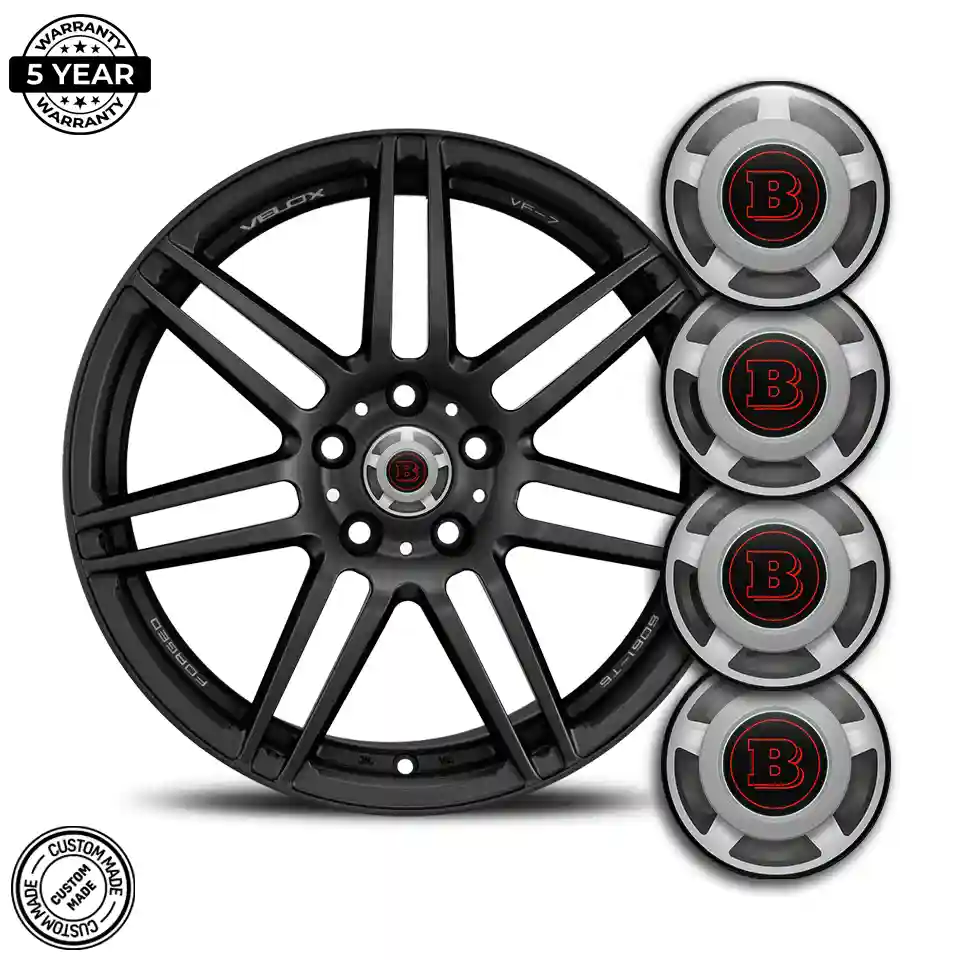 Mercedes BRABUS Logo Sticker Stylish Design
