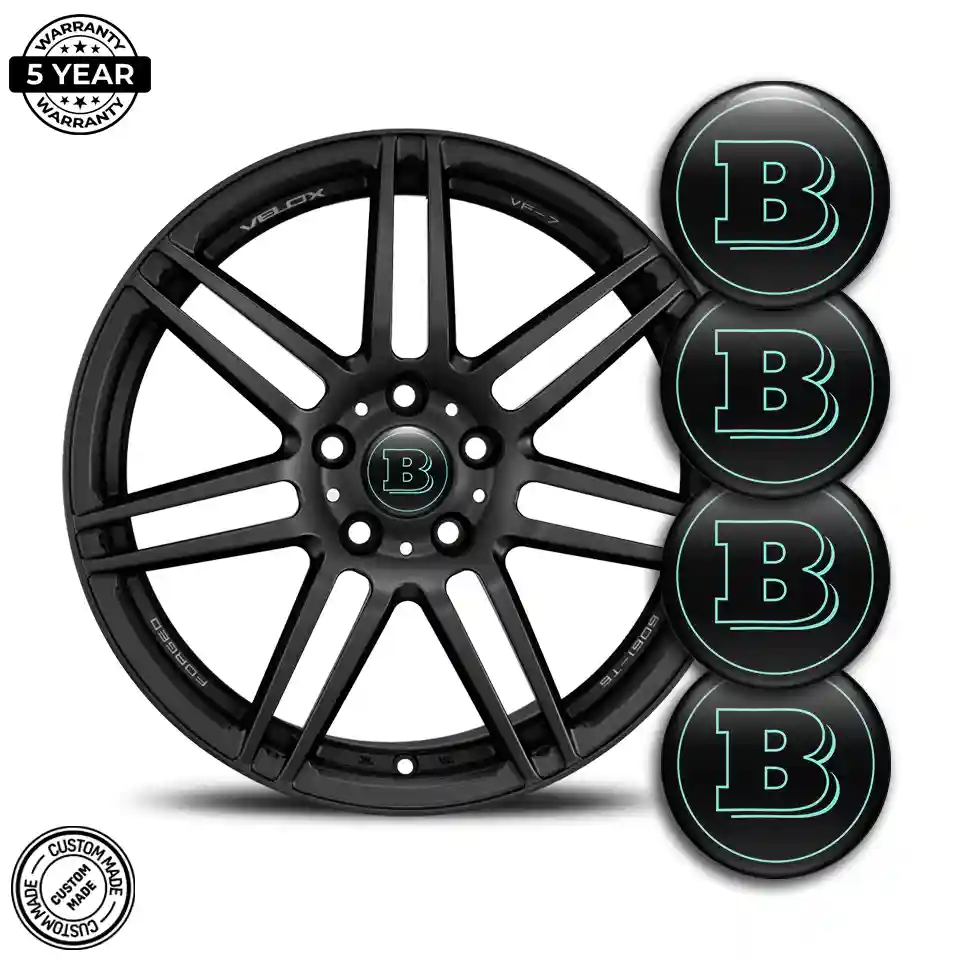 Mercedes BRABUS Silicone Emblem High Quality