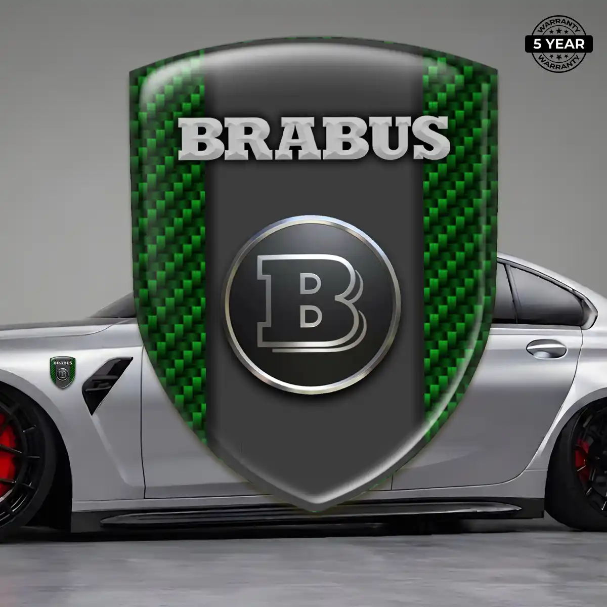 Mercedes Brabus Sticker Elite Finish