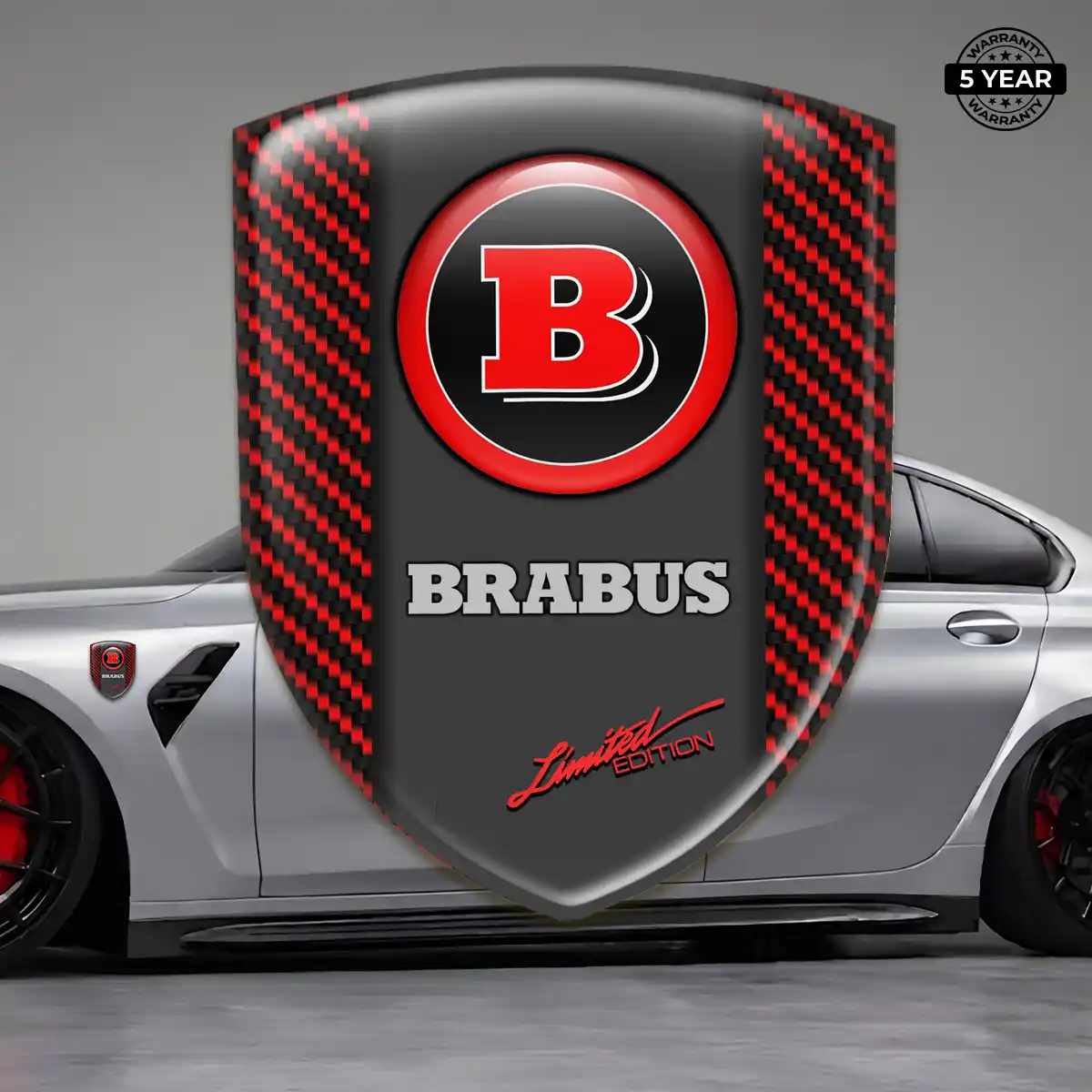 Mercedes Brabus Sticker Sleek Style