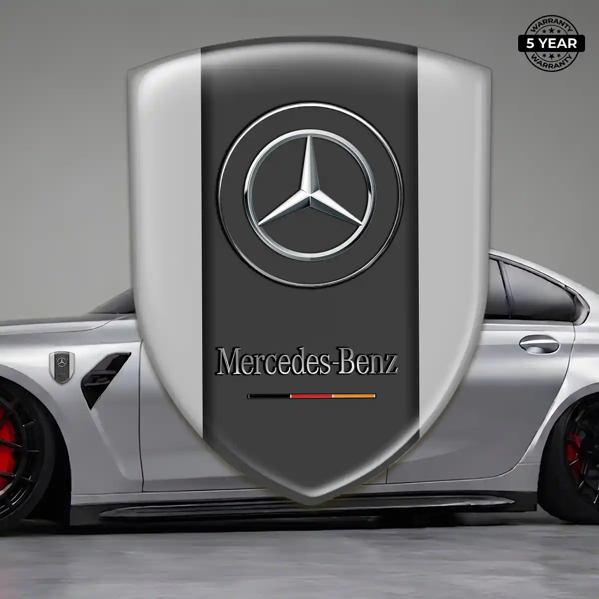 Mercedes Car Emblem Decal Prime Quality