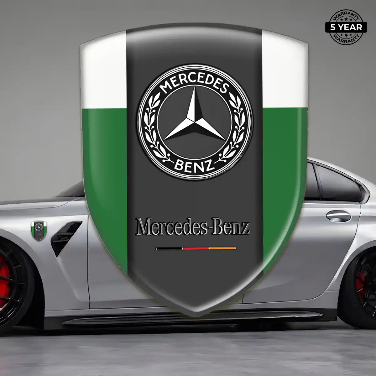 Mercedes Car Emblem Decal Superior Craft