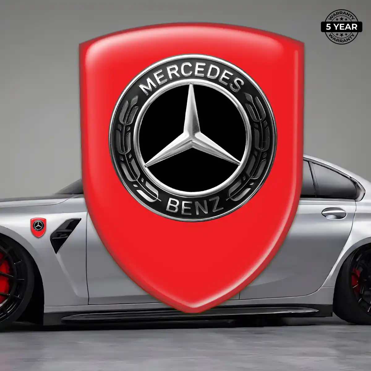 Mercedes Car Logo Decal Superior Craft