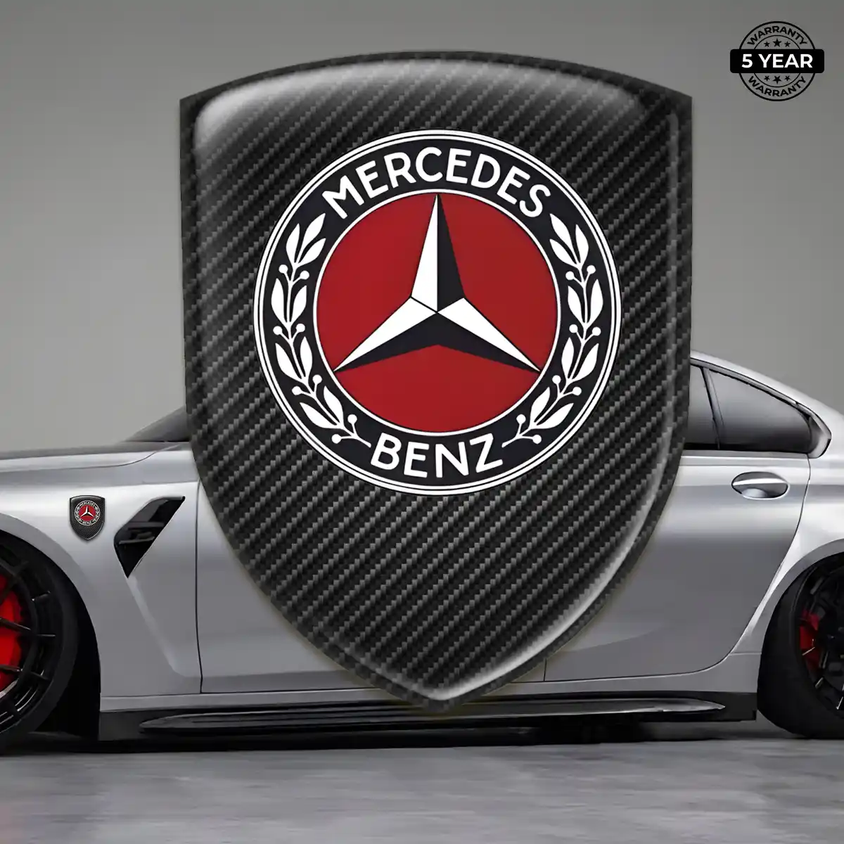 Mercedes Crest Emblem Superior Craft