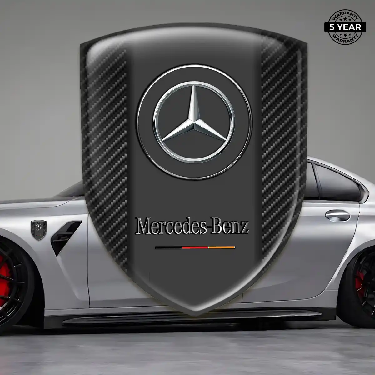 Mercedes Crest Logo Emblem Prestige Line