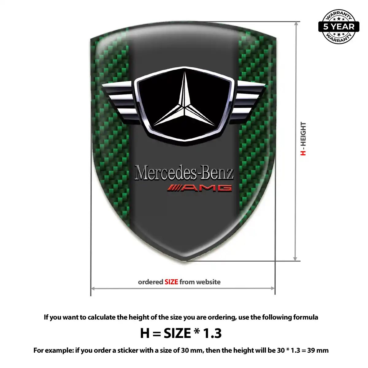 Mercedes Crest Logo Emblem Sleek Style