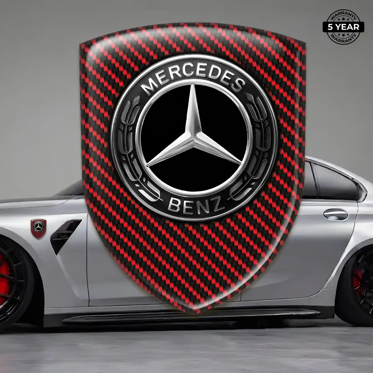 Mercedes Domed Badge Signature Grade