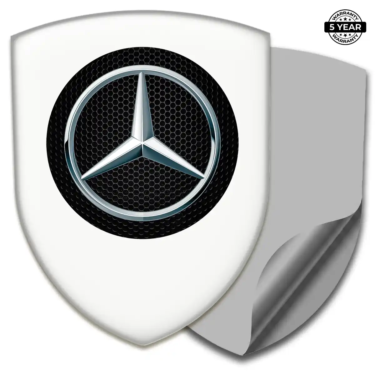 Mercedes Domed Car Sticker Signature Grade