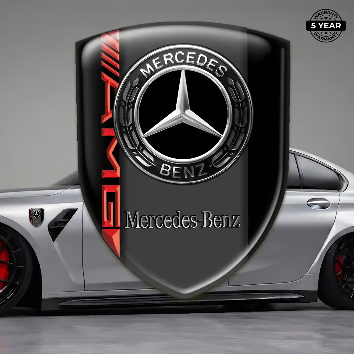 Mercedes Domed Emblem Prime Quality