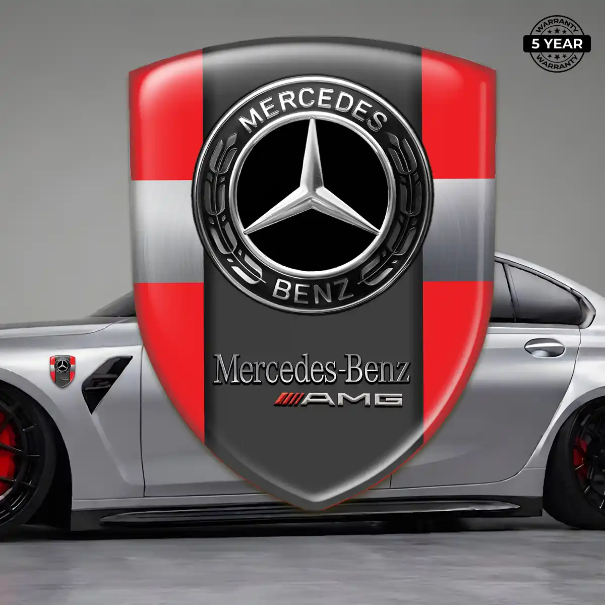 Mercedes Domed Emblem Signature Grade