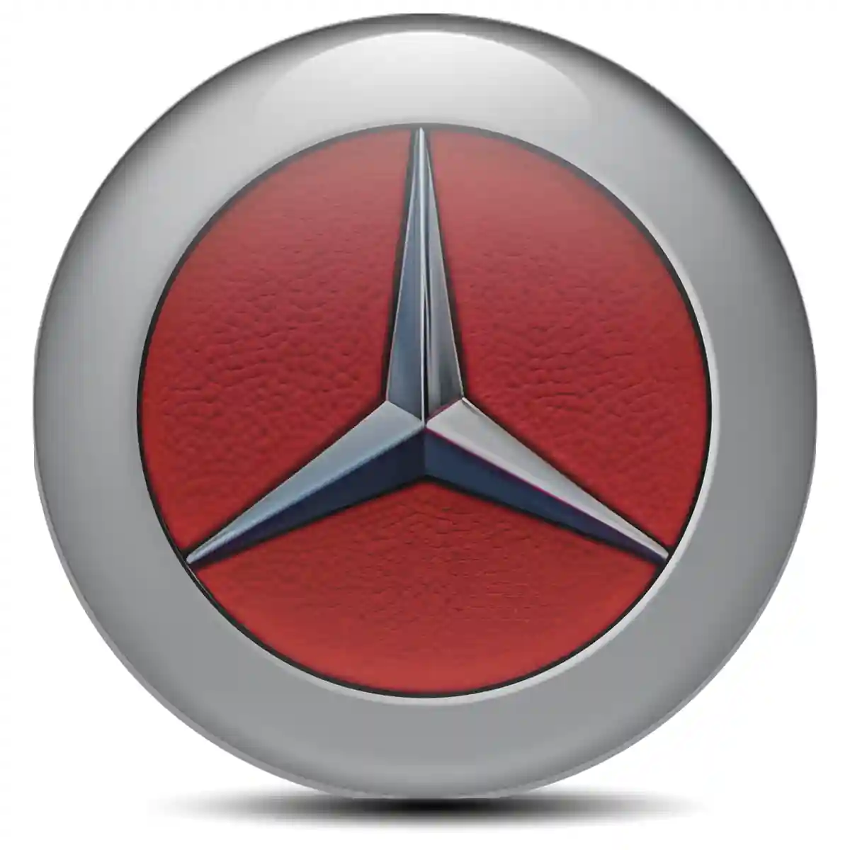 Mercedes Domed Emblem Stylish Design