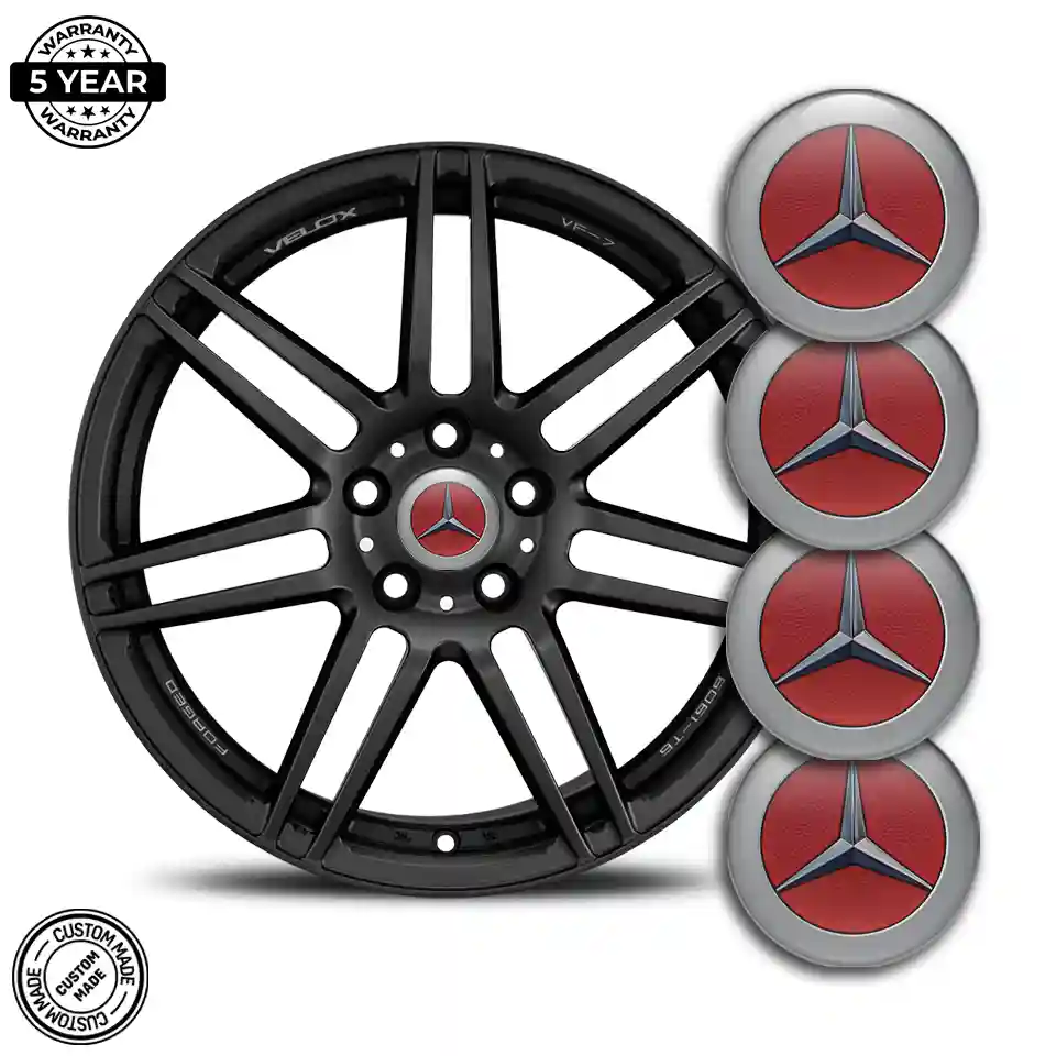 Mercedes Domed Emblem Stylish Design