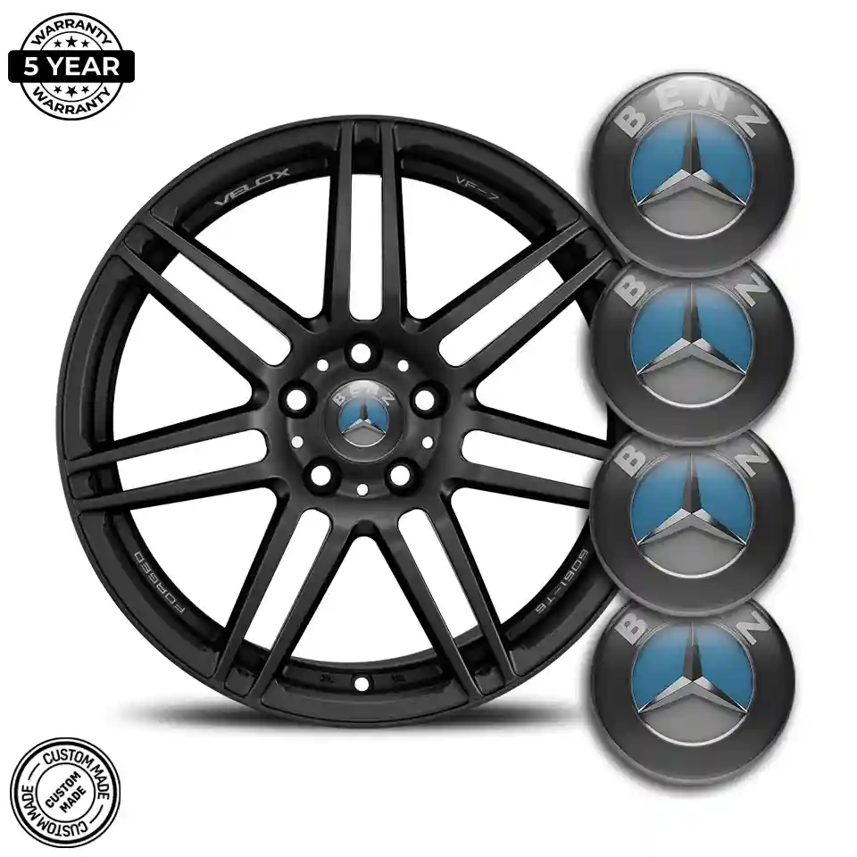 Mercedes Domed Sticker Premium Edition