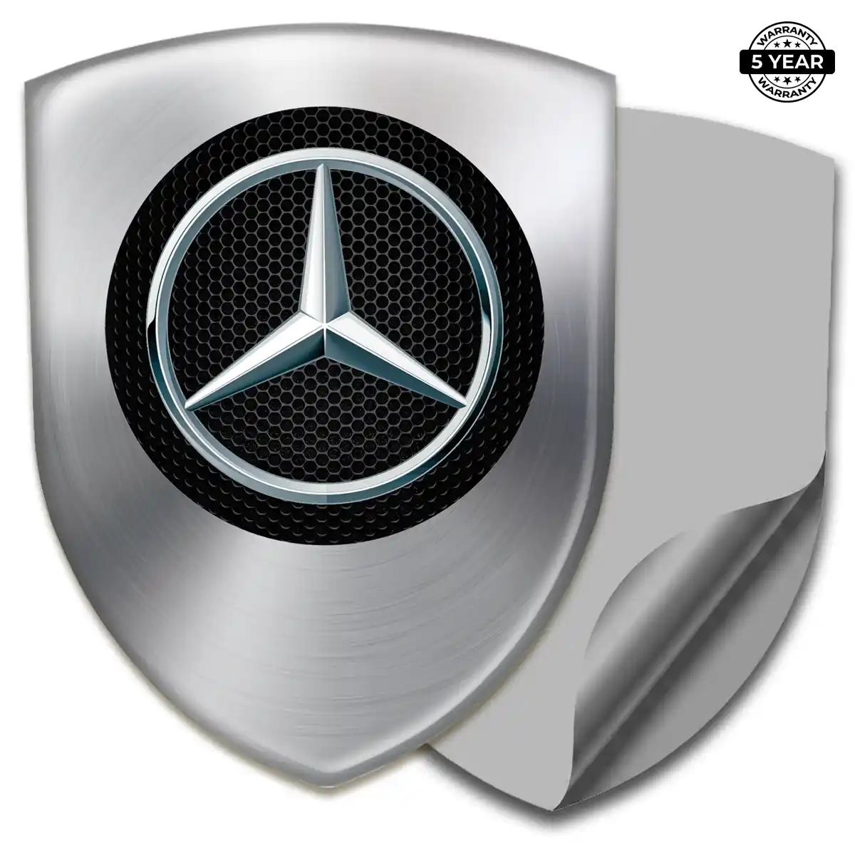 Mercedes Emblem Badge Elite Finish