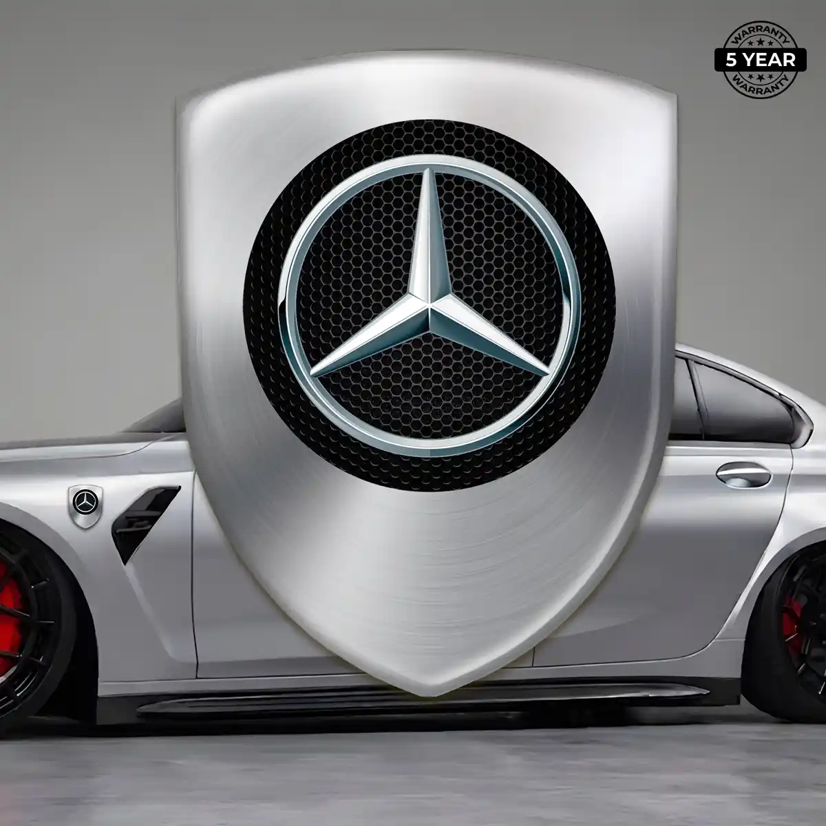 Mercedes Emblem Badge Elite Finish