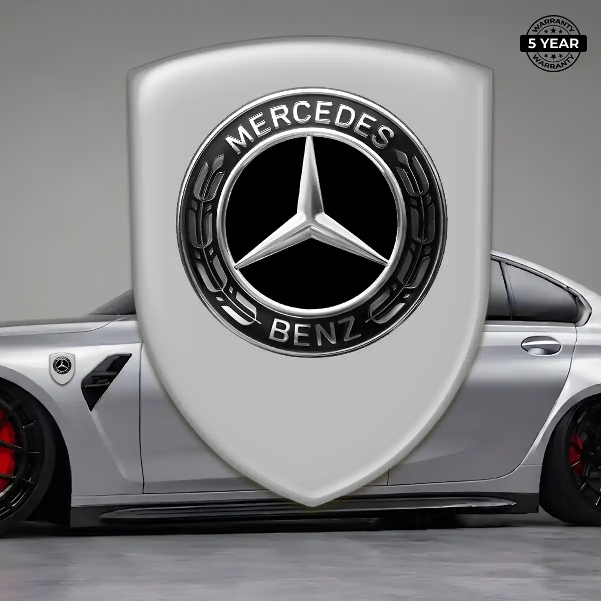 Mercedes Emblem Badge Logo Elite Finish