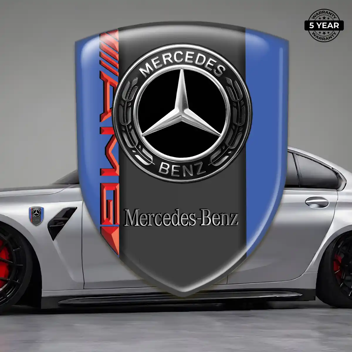 Mercedes Emblem Badge Refined Design