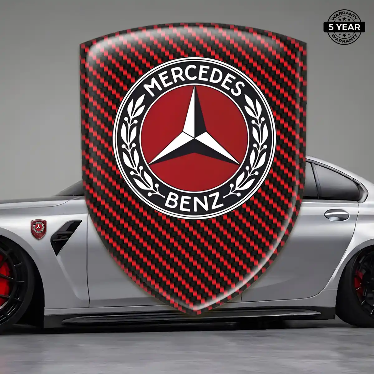Mercedes Emblem Badge Superior Craft