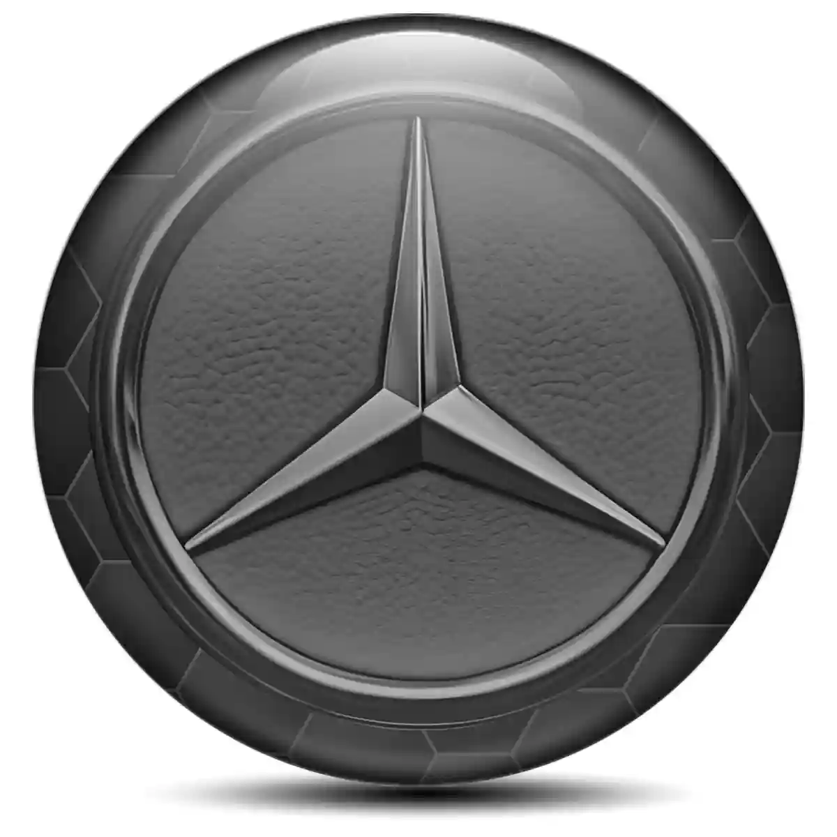 Mercedes Emblem Center Hup Cap Stylish Design