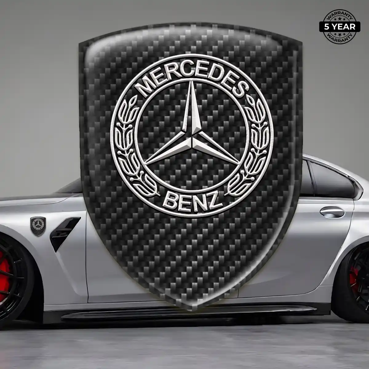 Mercedes Emblem Crest Signature Grade